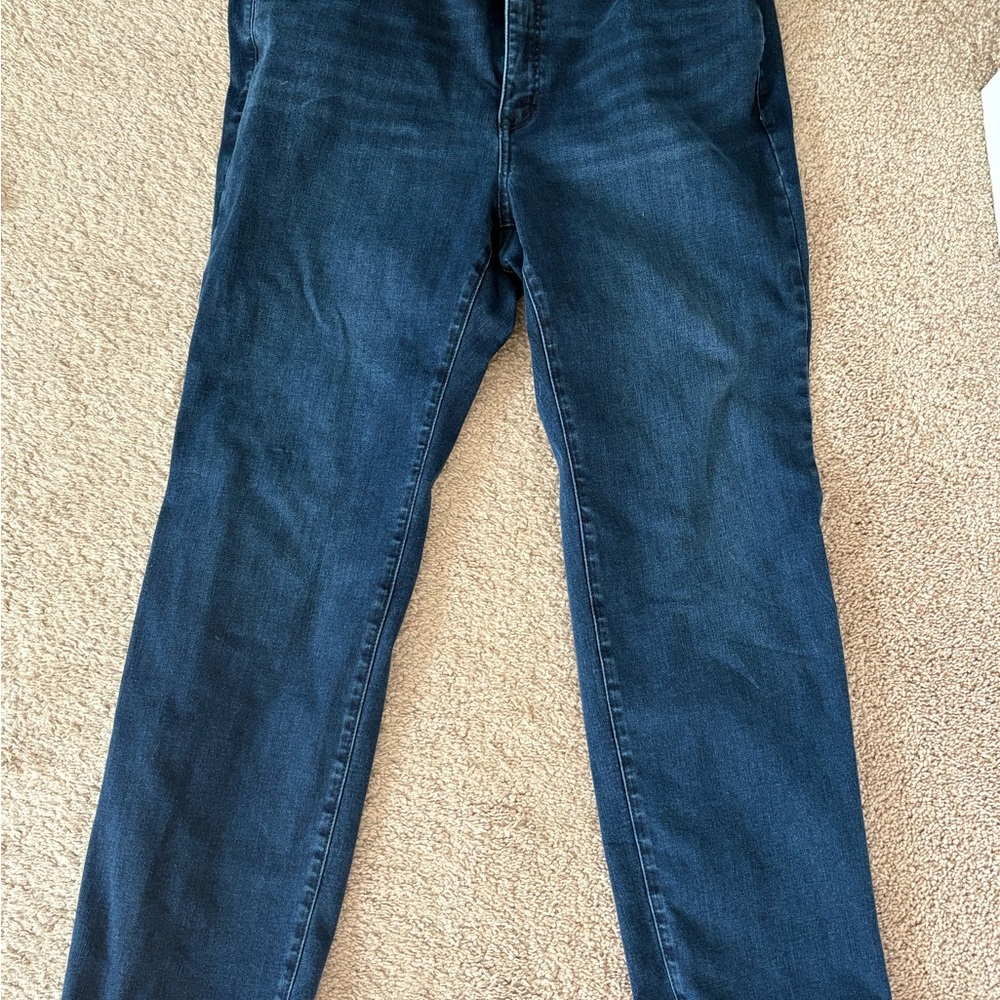 Lane Bryant Women's Dark Blue Boot Cut Jeans